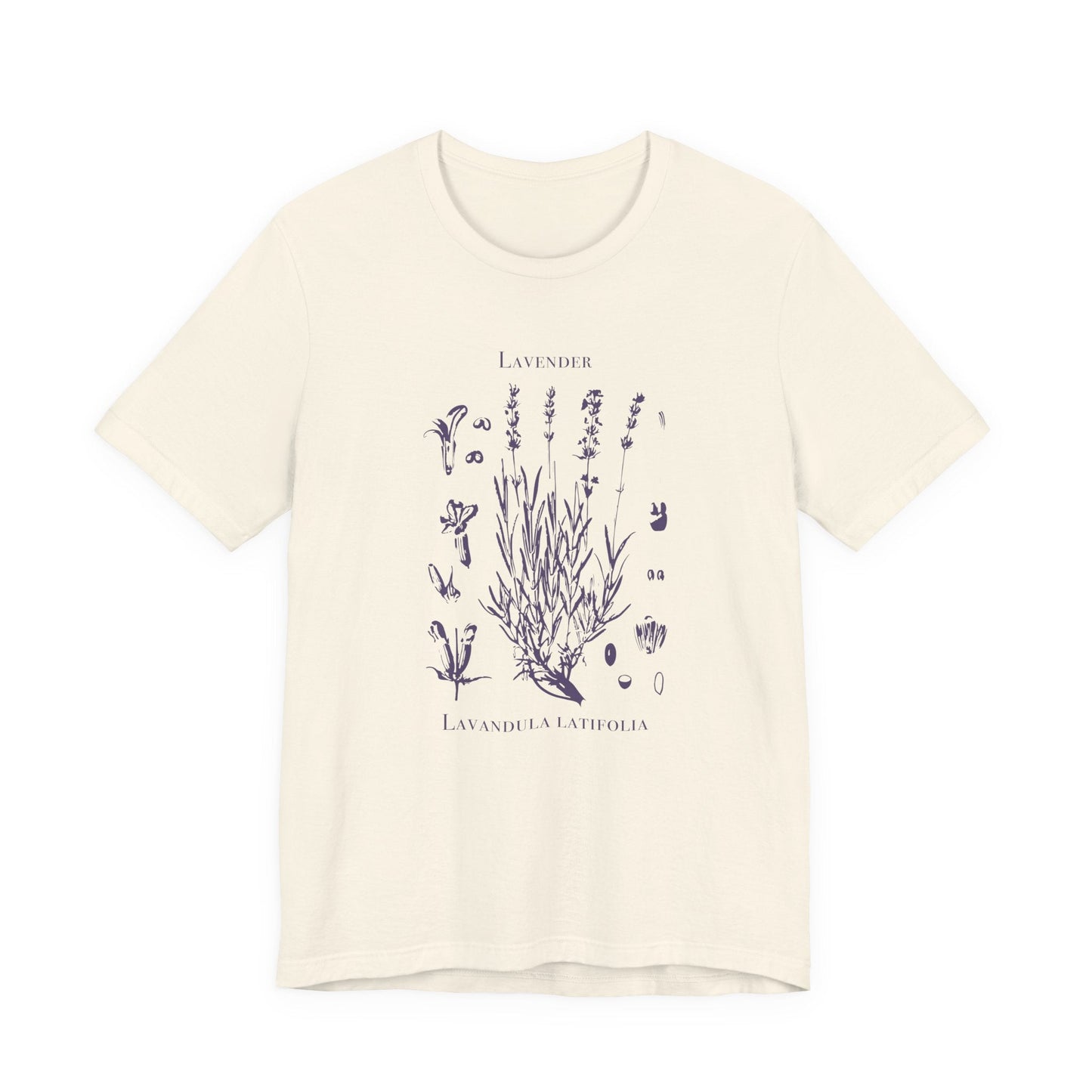 Retro Lavender Adult Shirt, Wildflowers Nature Shirt - Popbydesign