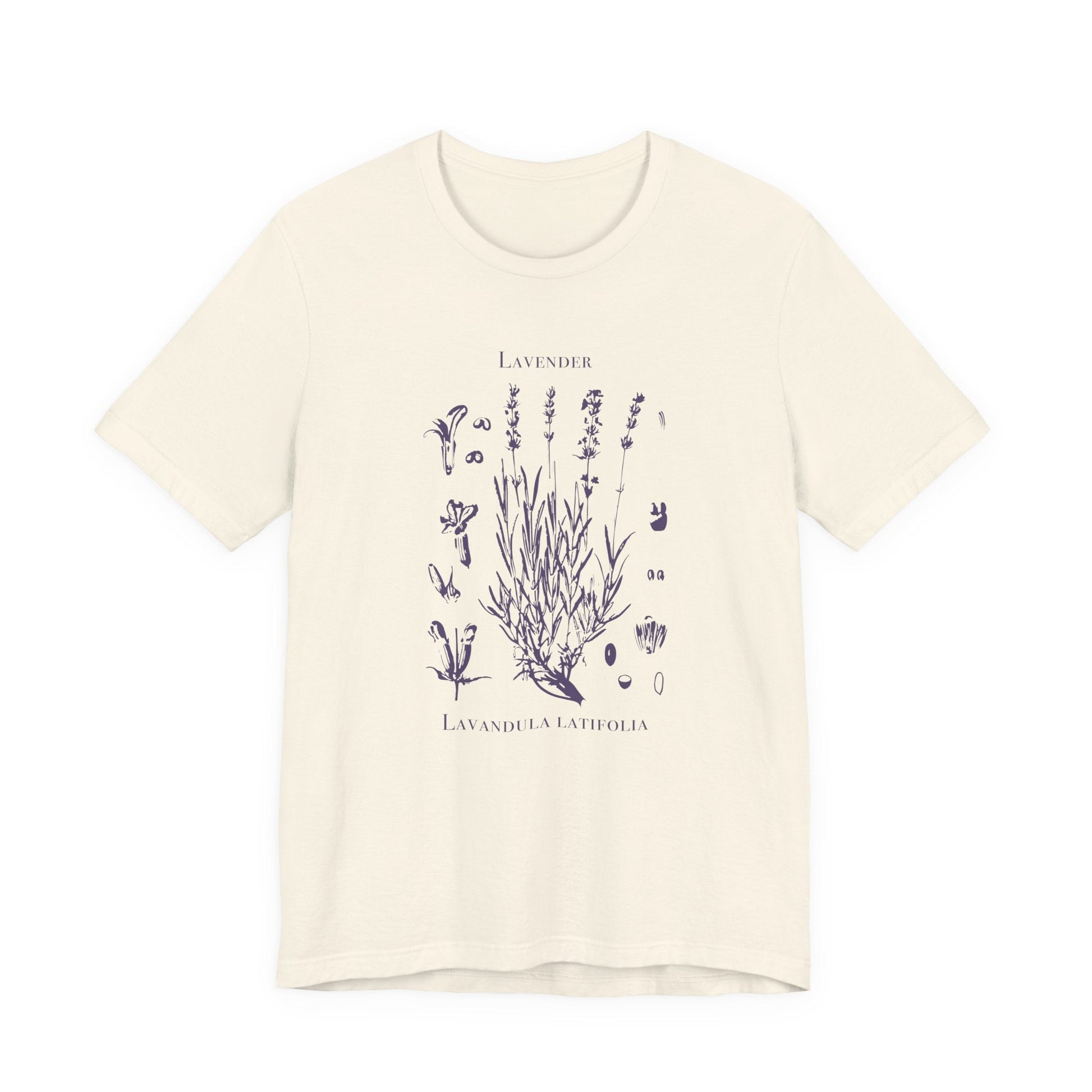 Retro Lavender Adult Shirt, Wildflowers Nature Shirt - Popbydesign