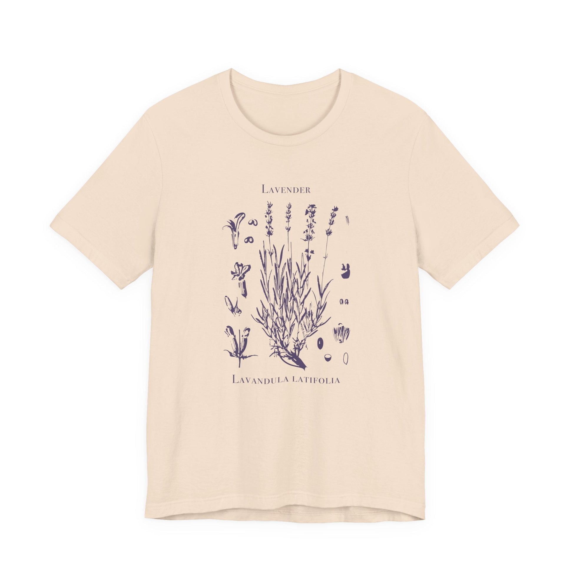 Retro Lavender Adult Shirt, Wildflowers Nature Shirt - Popbydesign