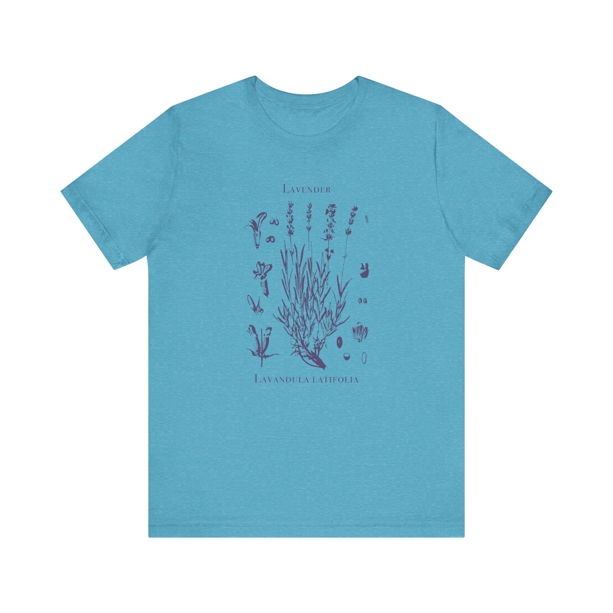 Retro Lavender Adult Shirt, Wildflowers Nature Shirt by PopCultureByDesign36