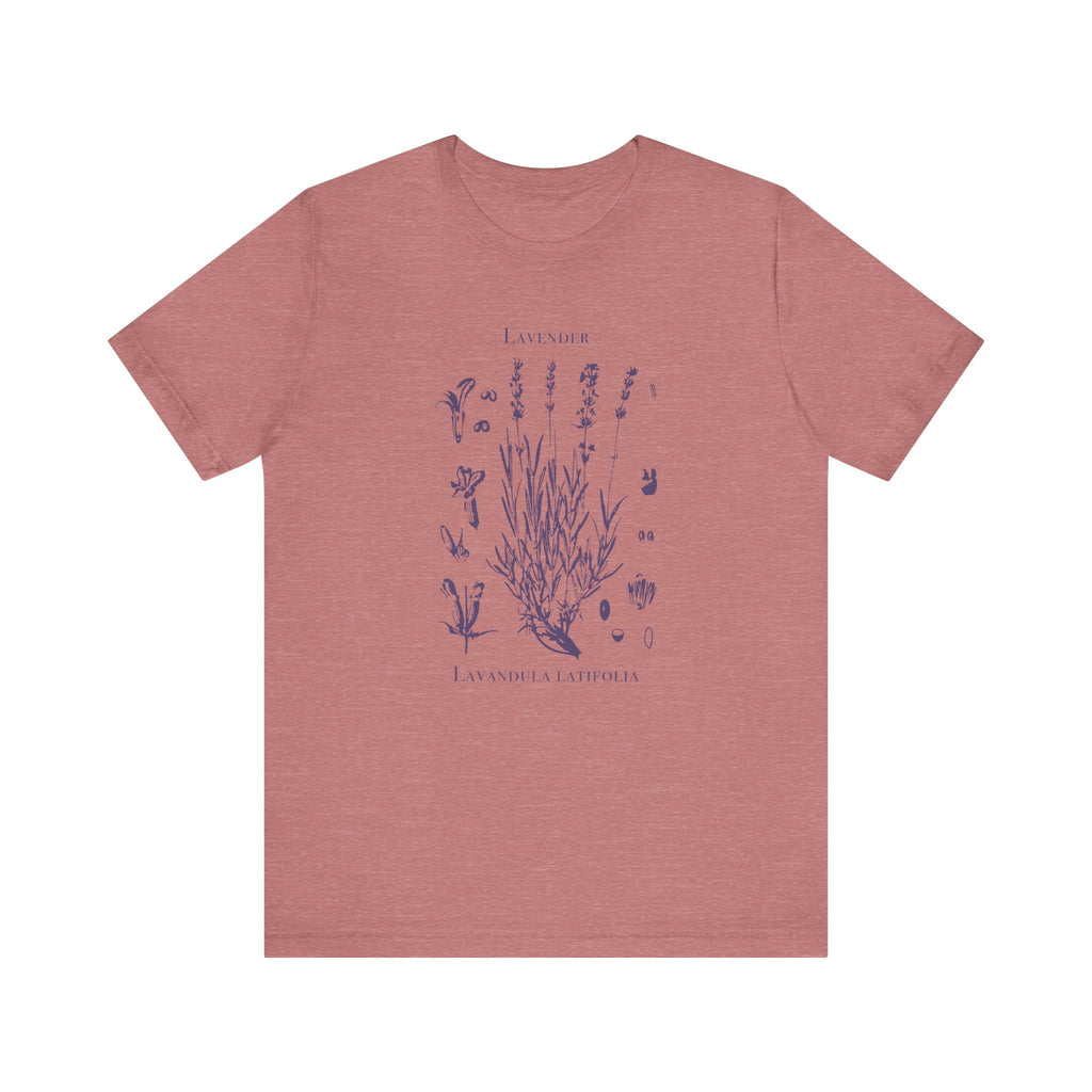 Retro Lavender Adult Shirt, Wildflowers Nature Shirt by PopCultureByDesign36