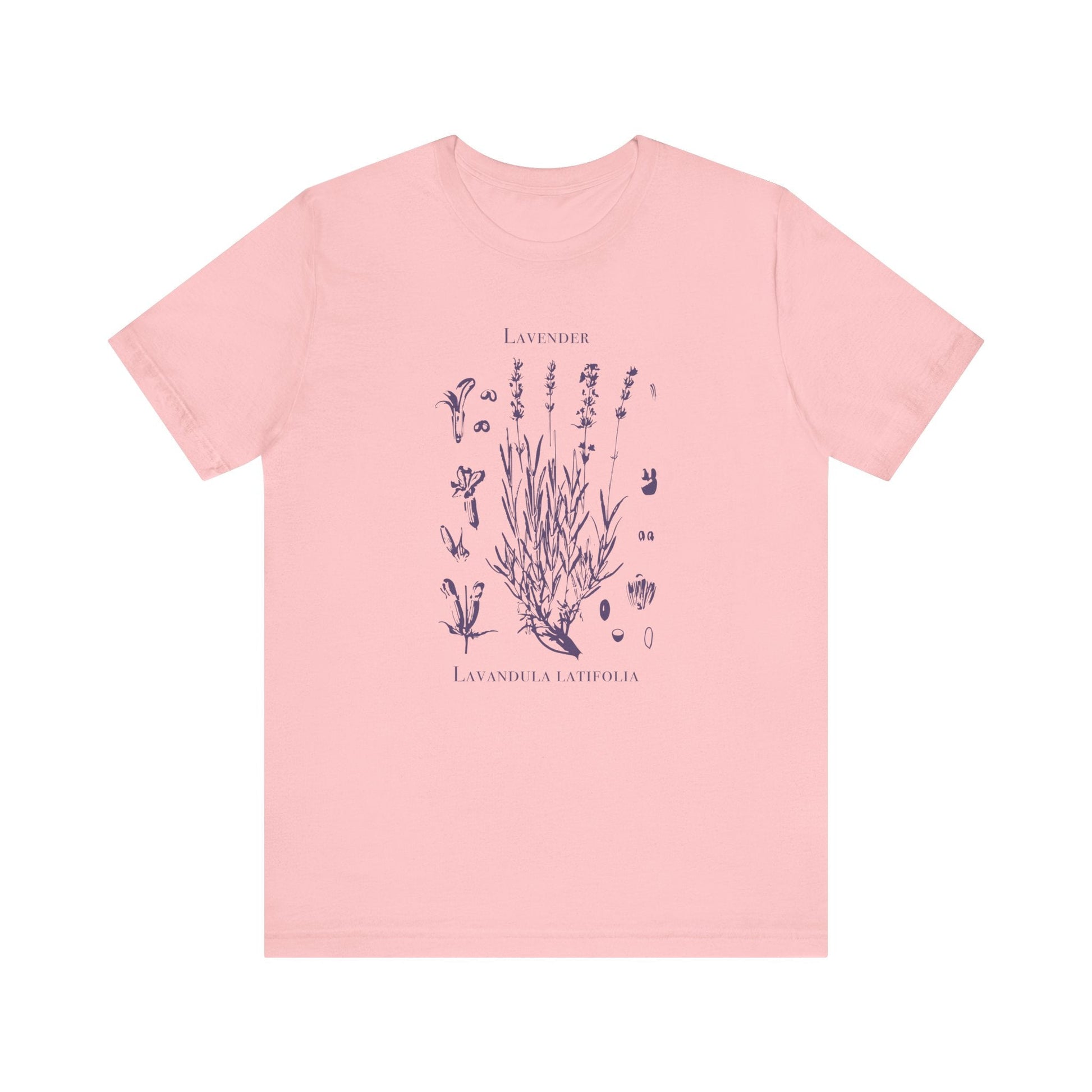 Retro Lavender Adult Shirt, Wildflowers Nature Shirt - Popbydesign