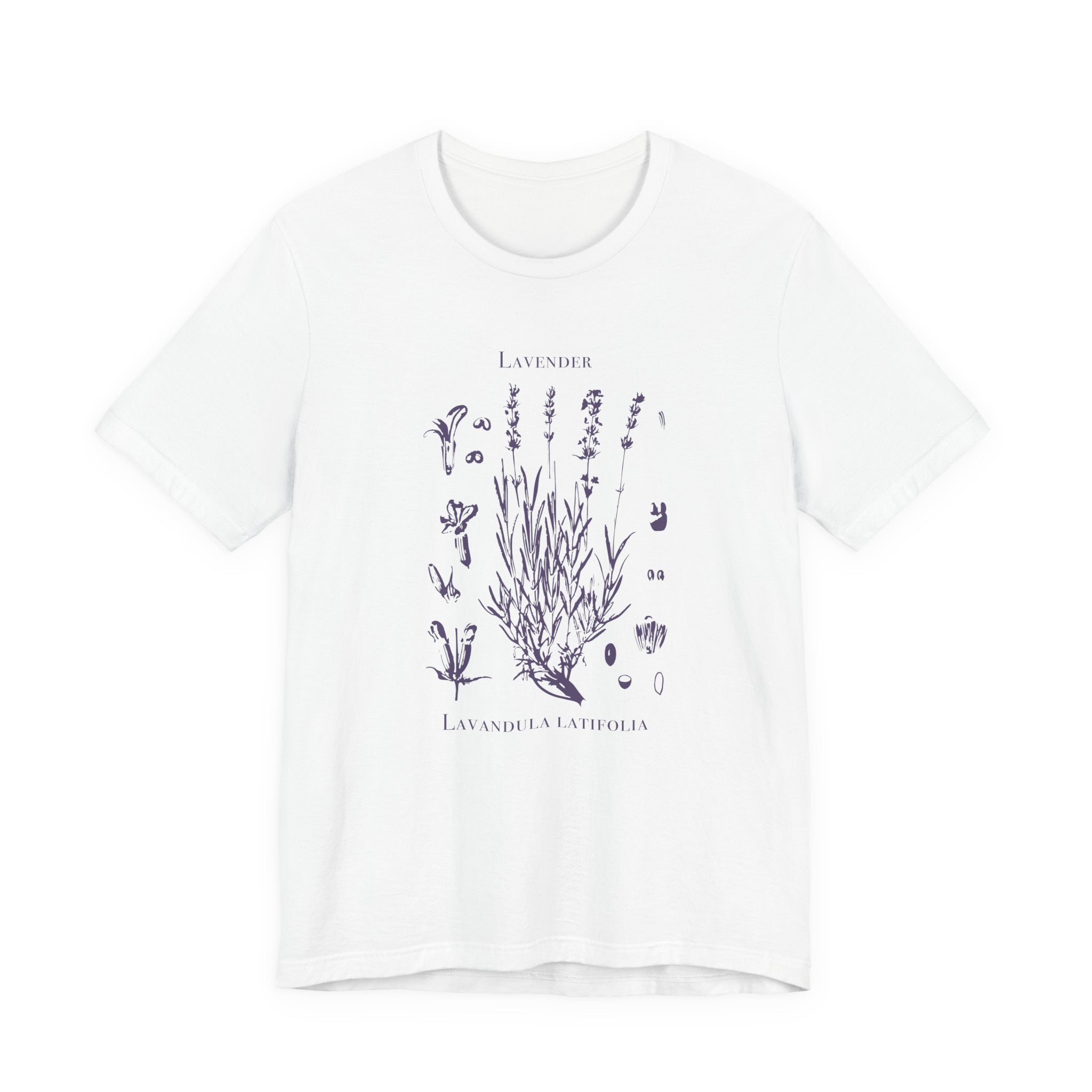 Retro Lavender Adult Shirt, Wildflowers Nature Shirt by PopCultureByDesign36