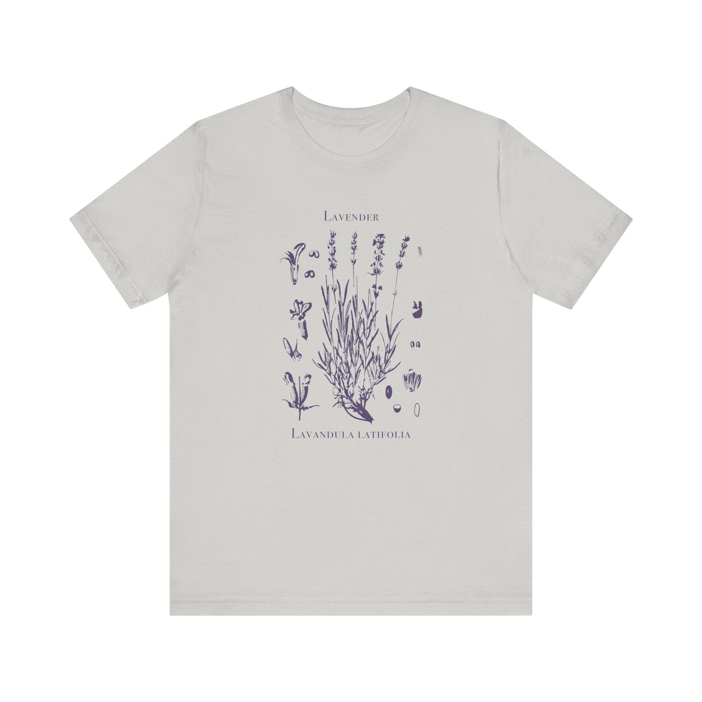 Retro Lavender Adult Shirt, Wildflowers Nature Shirt - Popbydesign