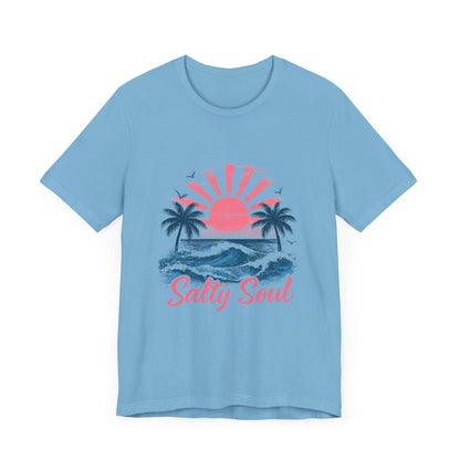 Retro Salty Soul Shirt, Summer Salty Soul T-shirt - Popbydesign