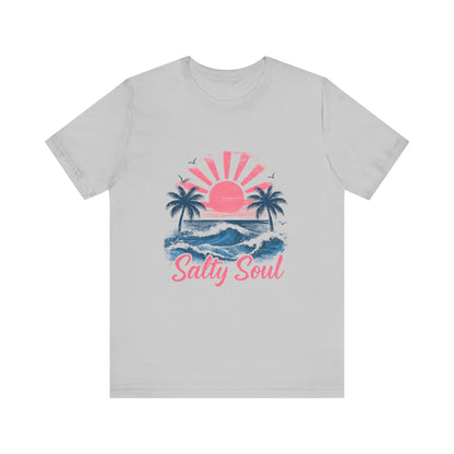 Retro Salty Soul Shirt, Summer Salty Soul T-shirt - Popbydesign