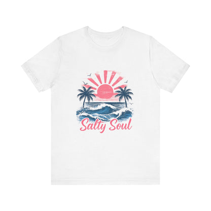 Retro Salty Soul Shirt, Summer Salty Soul T-shirt - Popbydesign