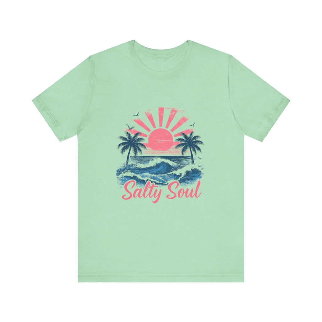 Retro Salty Soul Shirt, Summer Salty Soul T-shirt by PopCultureByDesign36