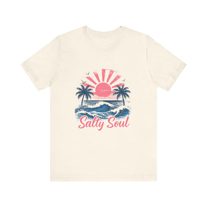 Retro Salty Soul Shirt, Summer Salty Soul T-shirt - Popbydesign