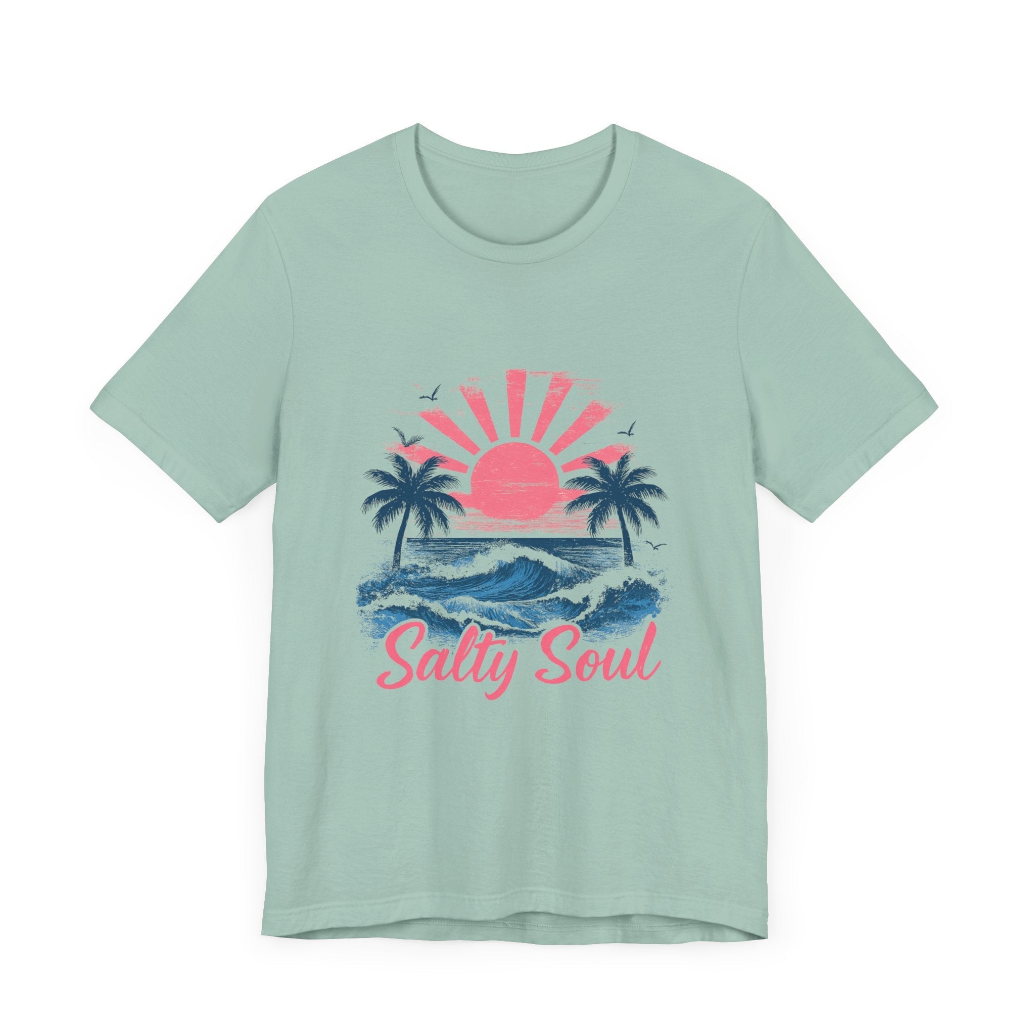 Retro Salty Soul Shirt, Summer Salty Soul T-shirt by PopCultureByDesign36