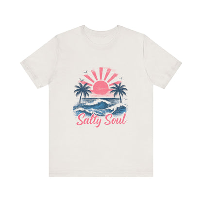 Retro Salty Soul Shirt, Summer Salty Soul T-shirt - Popbydesign