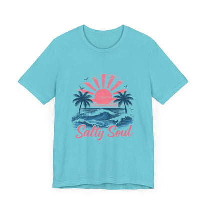 Retro Salty Soul Shirt, Summer Salty Soul T-shirt - Popbydesign
