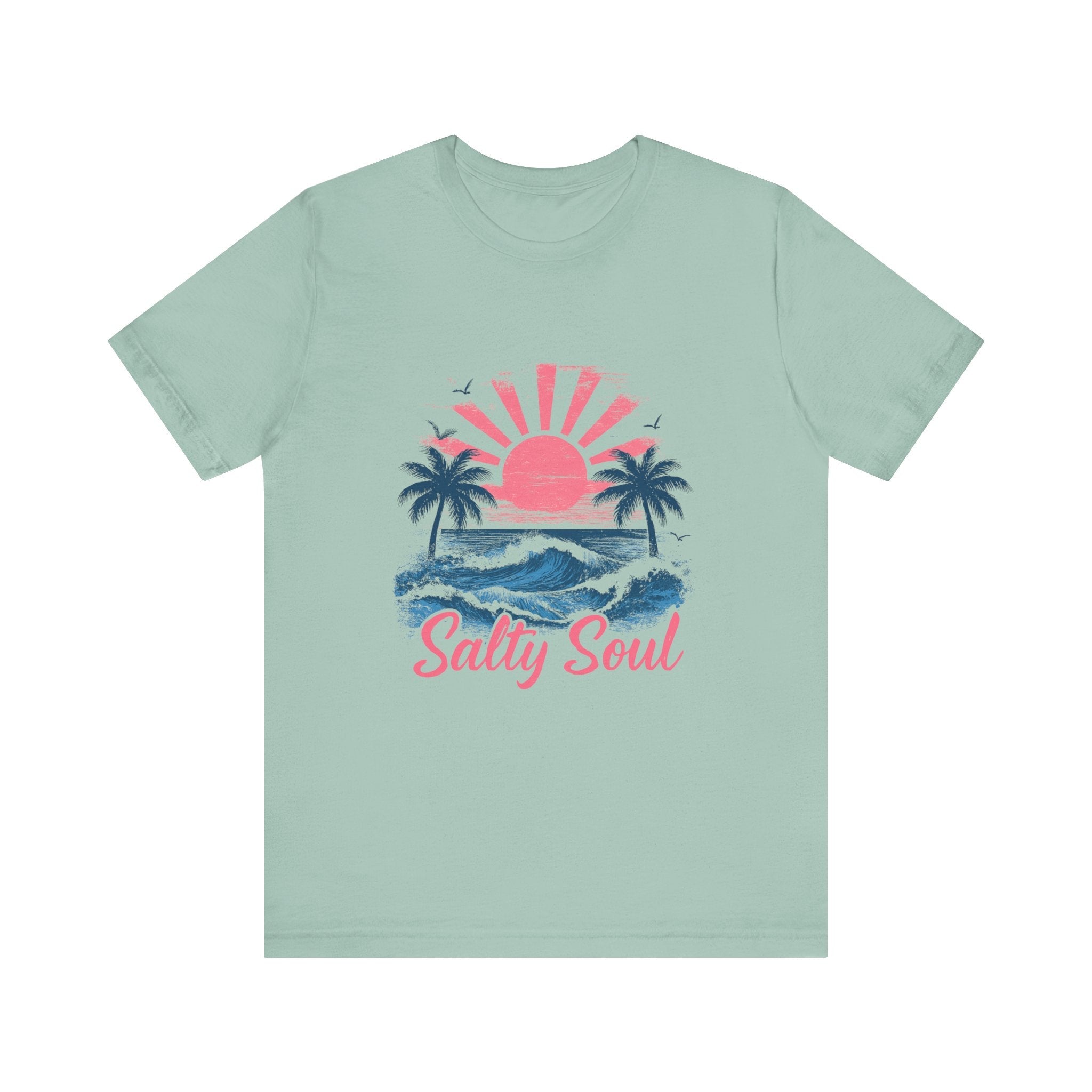 Retro Salty Soul Shirt, Summer Salty Soul T-shirt by PopCultureByDesign36