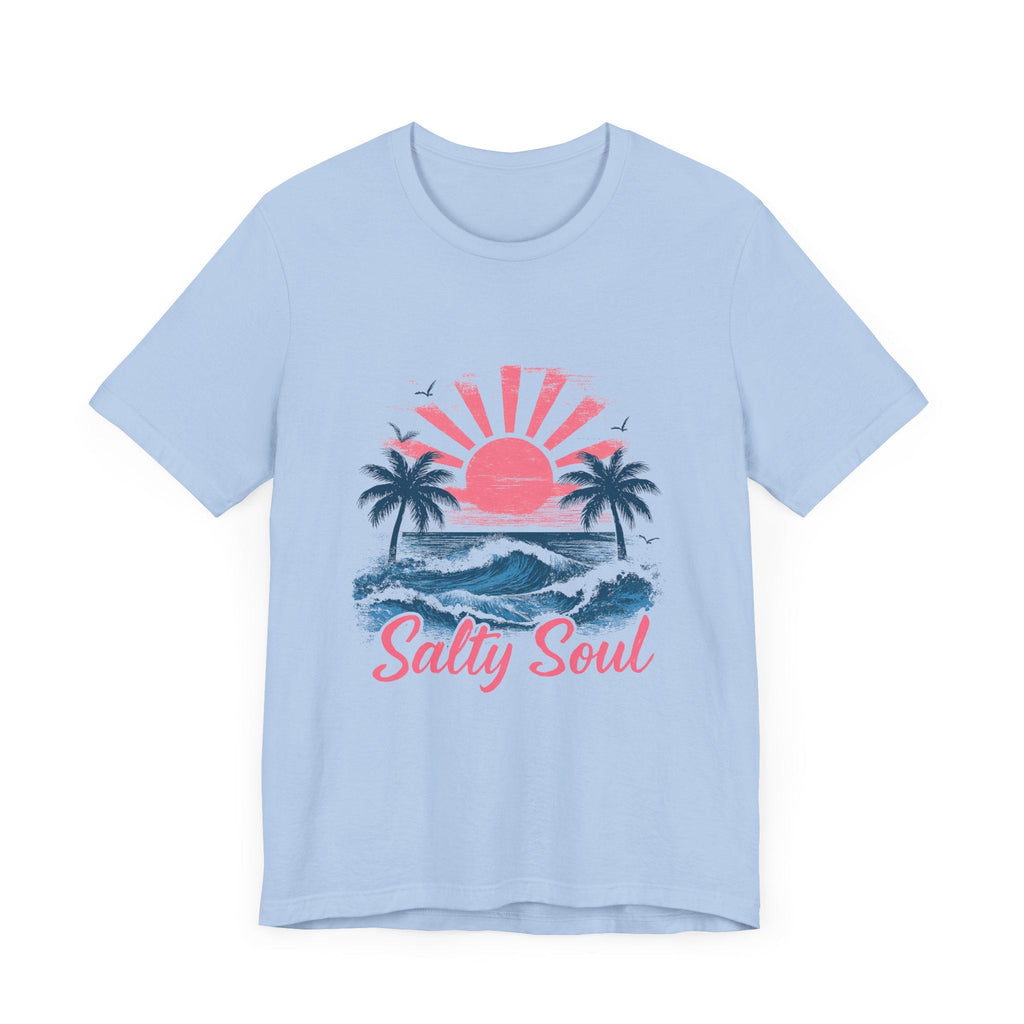 Retro Salty Soul Shirt, Summer Salty Soul T-shirt by PopCultureByDesign36