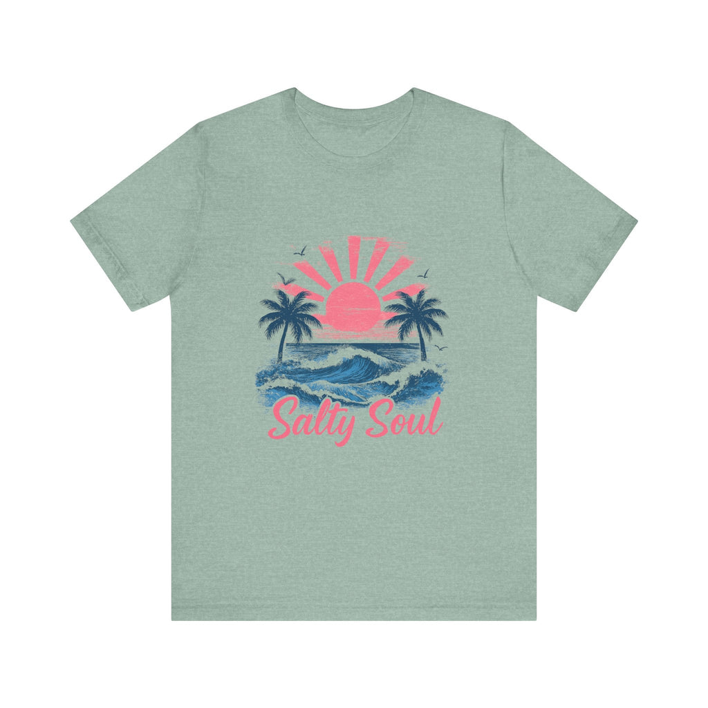 Retro Salty Soul Shirt, Summer Salty Soul T-shirt by PopCultureByDesign36