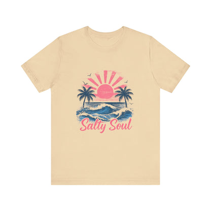 Retro Salty Soul Shirt, Summer Salty Soul T-shirt - Popbydesign