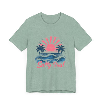 Retro Salty Soul Shirt, Summer Salty Soul T-shirt - Popbydesign