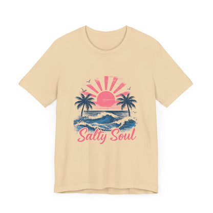 Retro Salty Soul Shirt, Summer Salty Soul T-shirt - Popbydesign