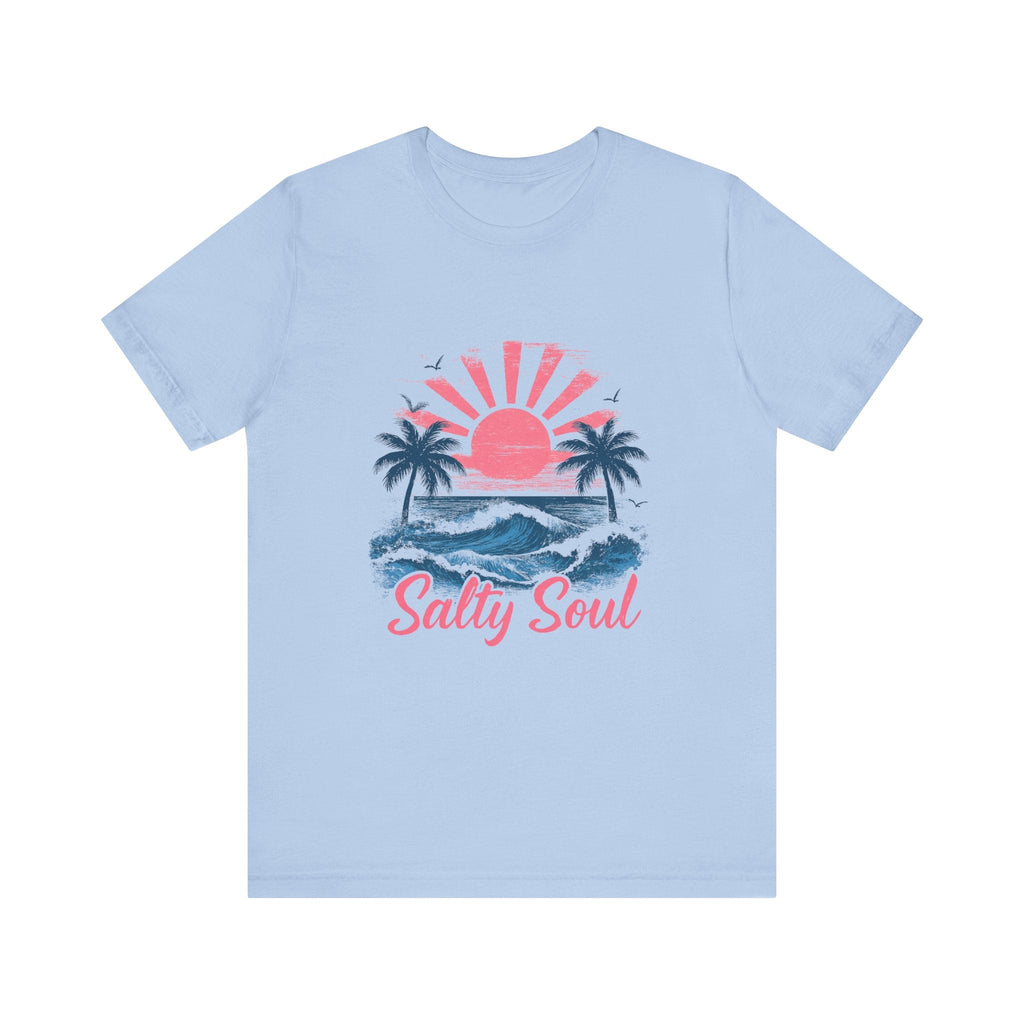 Retro Salty Soul Shirt, Summer Salty Soul T-shirt by PopCultureByDesign36