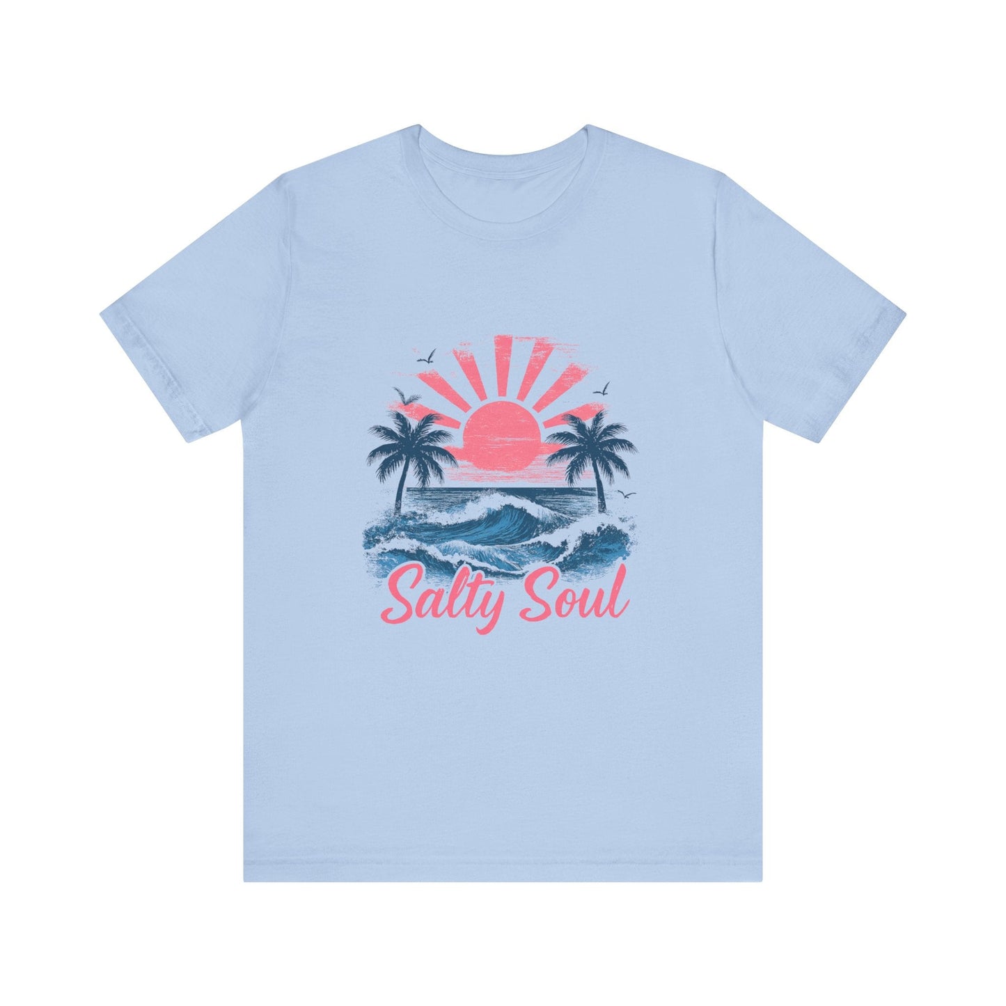 Retro Salty Soul Shirt, Summer Salty Soul T-shirt - Popbydesign