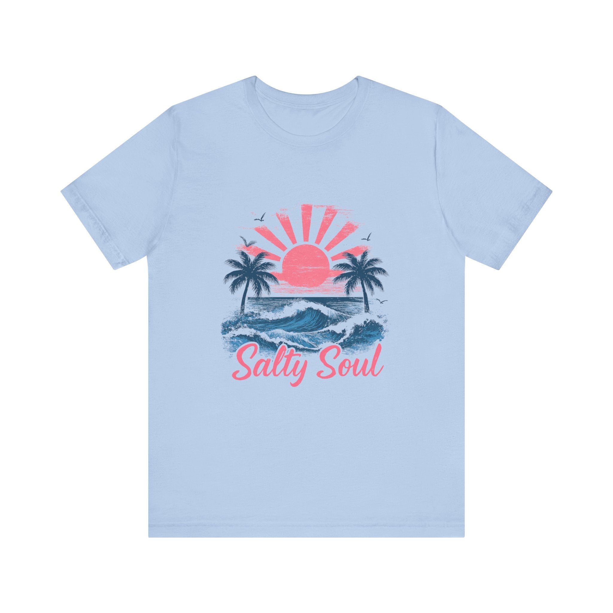 Retro Salty Soul Shirt, Summer Salty Soul T-shirt by PopCultureByDesign36