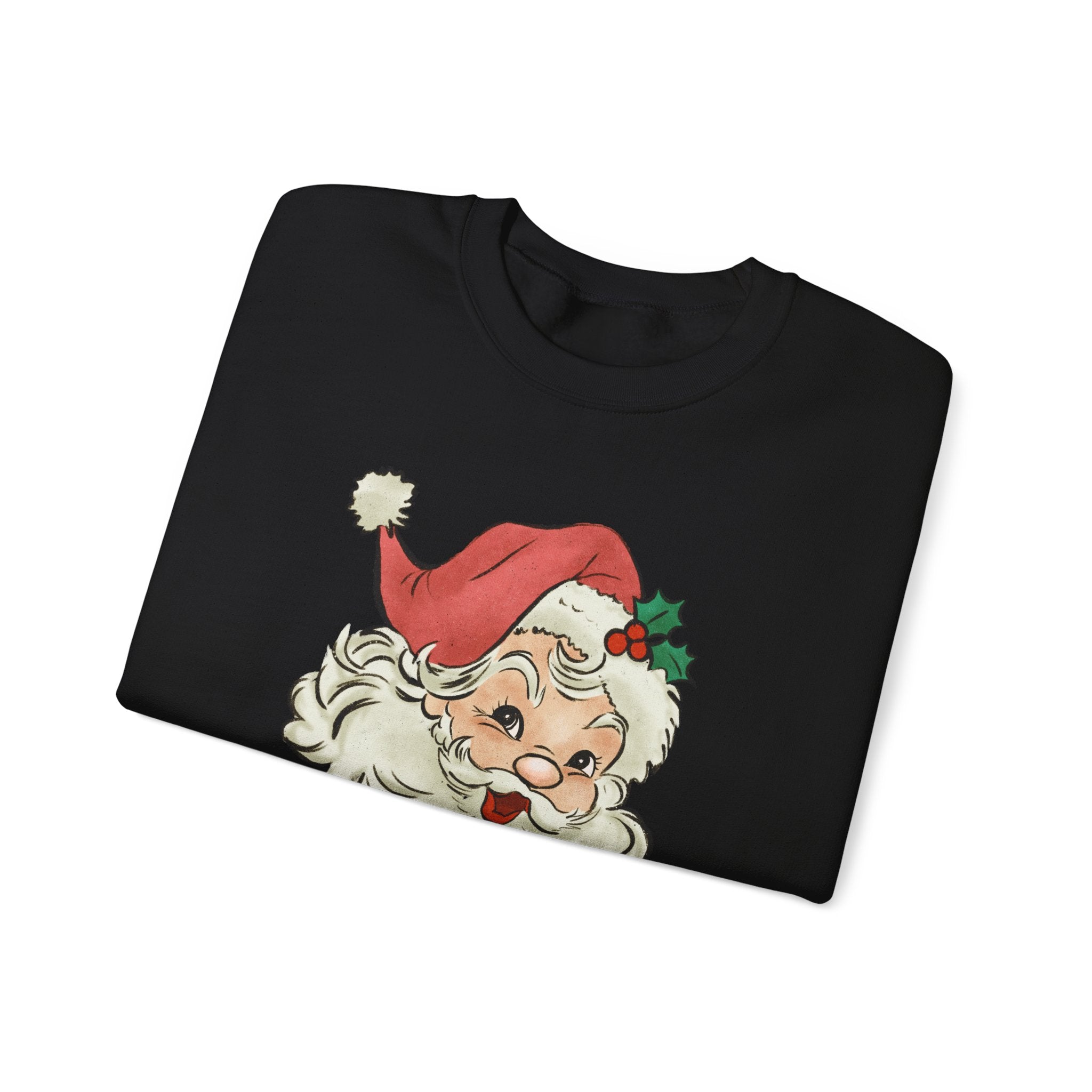 Retro Santa Sweater, Vintage Santa Christmas Sweatshirt by PopCultureByDesign36