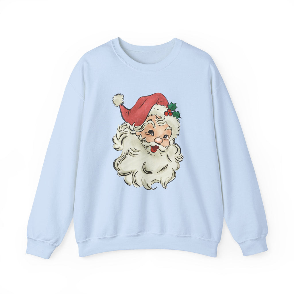 Retro Santa Sweater, Vintage Santa Christmas Sweatshirt by PopCultureByDesign36
