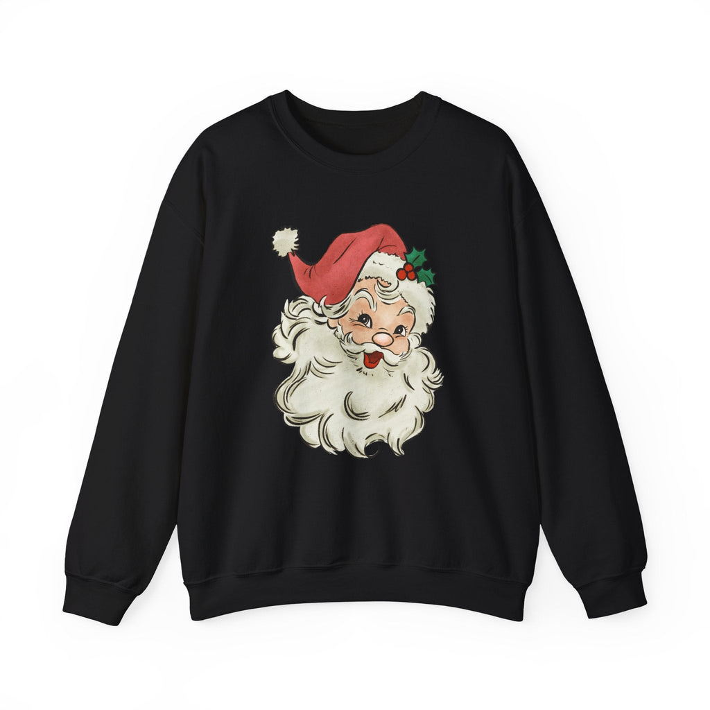 Retro Santa Sweater, Vintage Santa Christmas Sweatshirt by PopCultureByDesign36