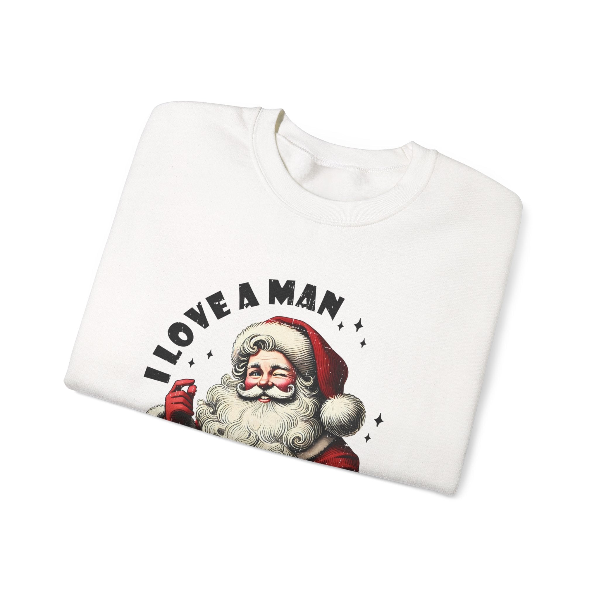 Retro Santa sweatshirt, Old school Santa, Sarcastic Santa by PopCultureByDesign36