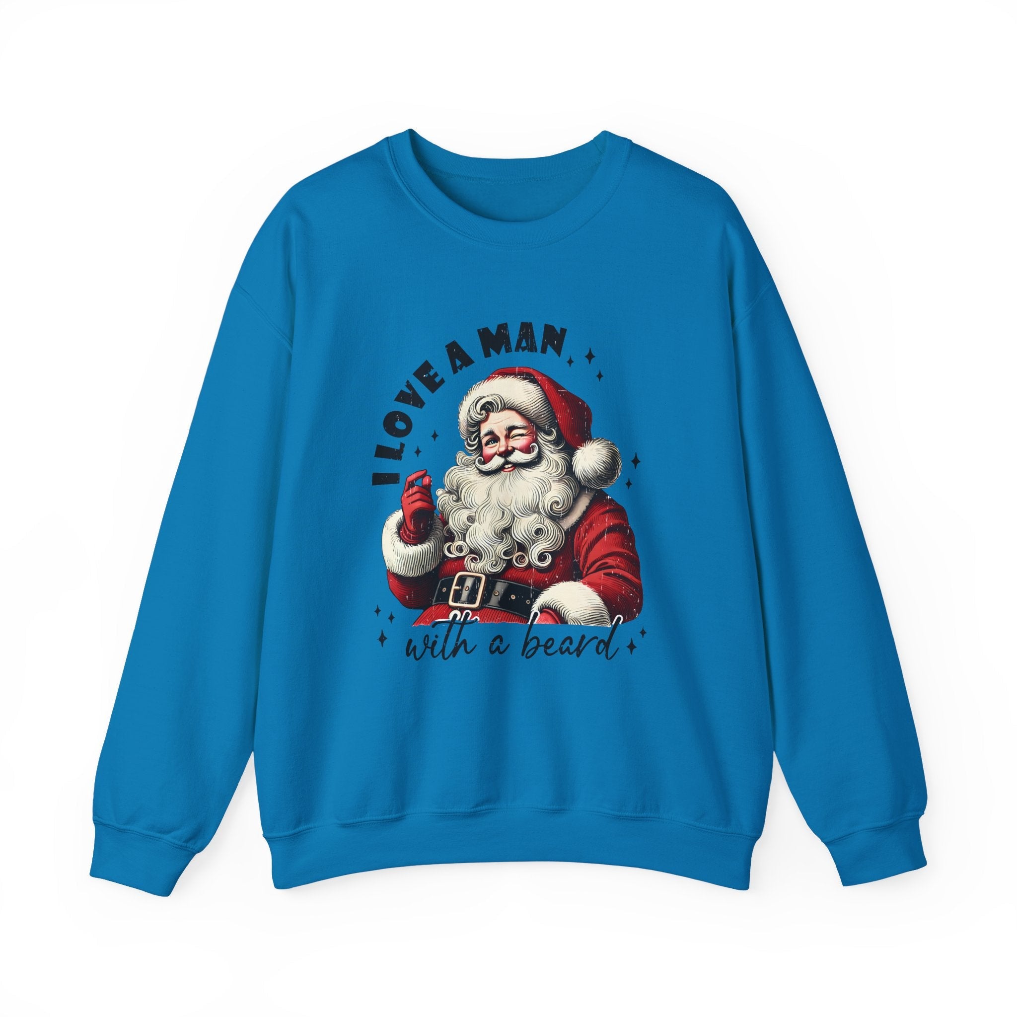 Retro Santa sweatshirt, Old school Santa, Sarcastic Santa by PopCultureByDesign36