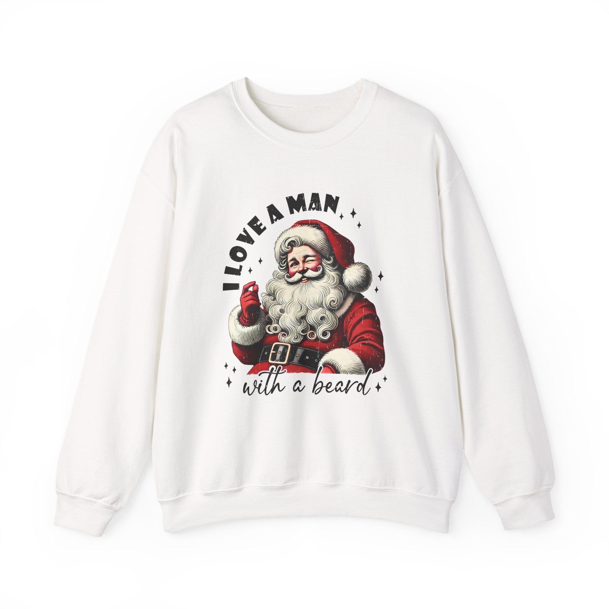 Retro Santa sweatshirt, Old school Santa, Sarcastic Santa by PopCultureByDesign36