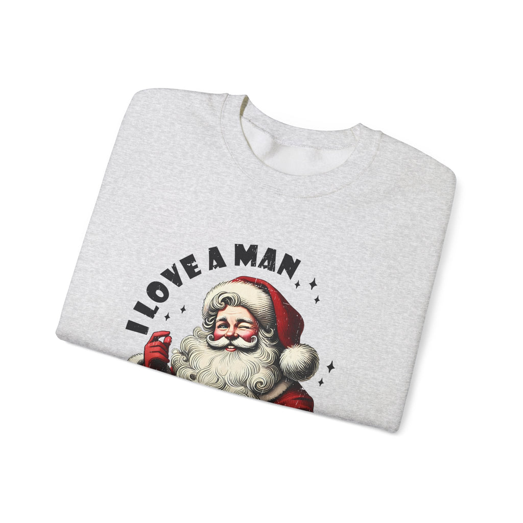 Retro Santa sweatshirt, Old school Santa, Sarcastic Santa by PopCultureByDesign36