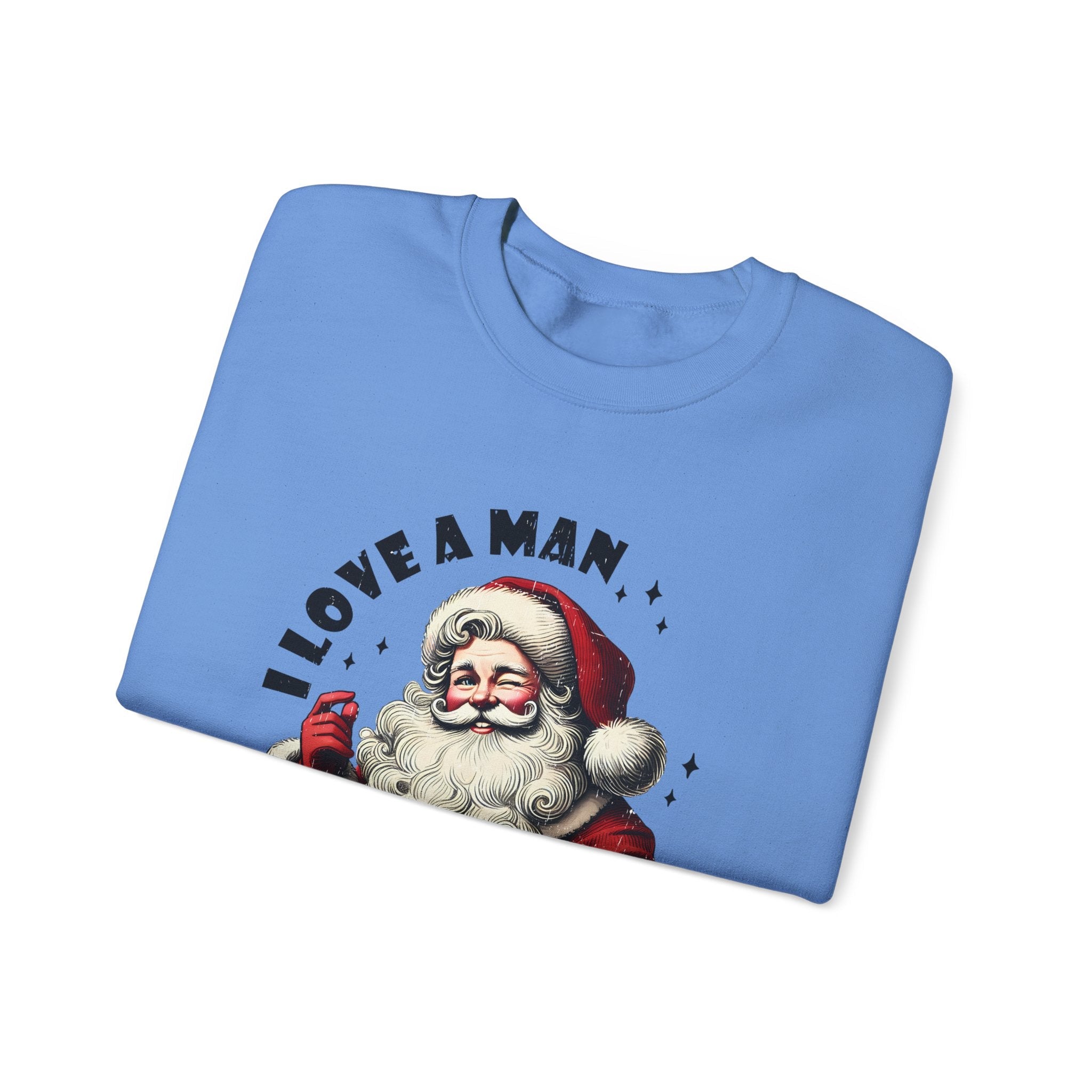 Retro Santa sweatshirt, Old school Santa, Sarcastic Santa by PopCultureByDesign36