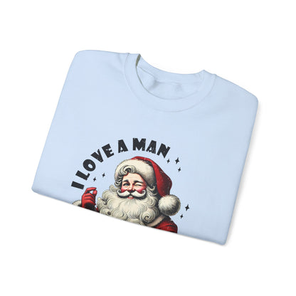 Retro Santa sweatshirt, Old school Santa, Sarcastic Santa - Popbydesign