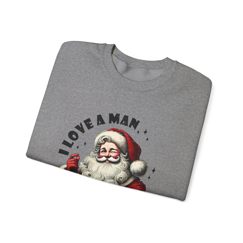 Retro Santa sweatshirt, Old school Santa, Sarcastic Santa by PopCultureByDesign36