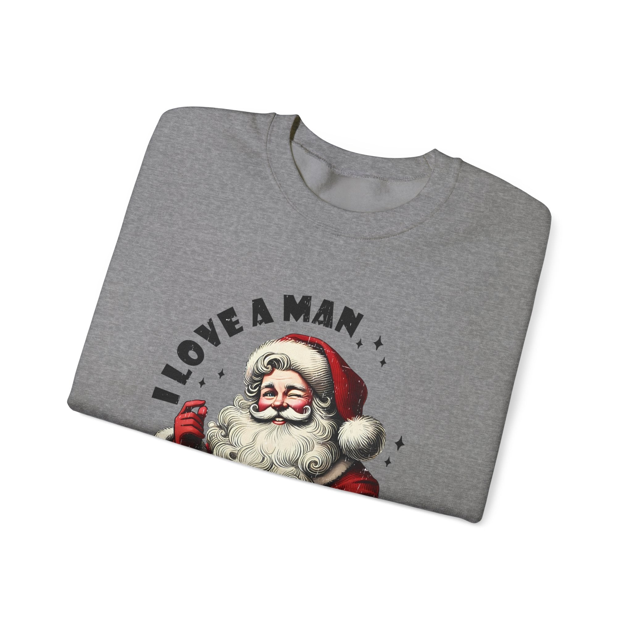 Retro Santa sweatshirt, Old school Santa, Sarcastic Santa by PopCultureByDesign36