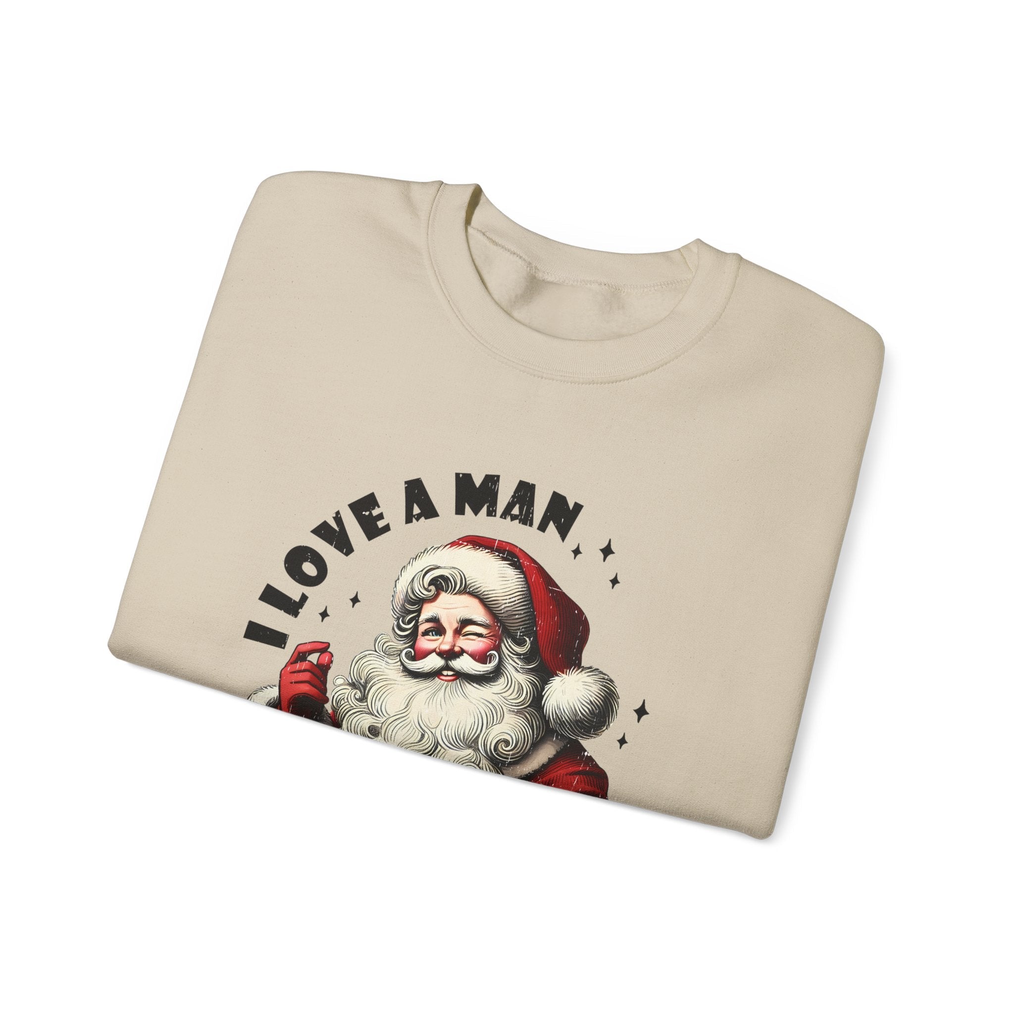 Retro Santa sweatshirt, Old school Santa, Sarcastic Santa by PopCultureByDesign36