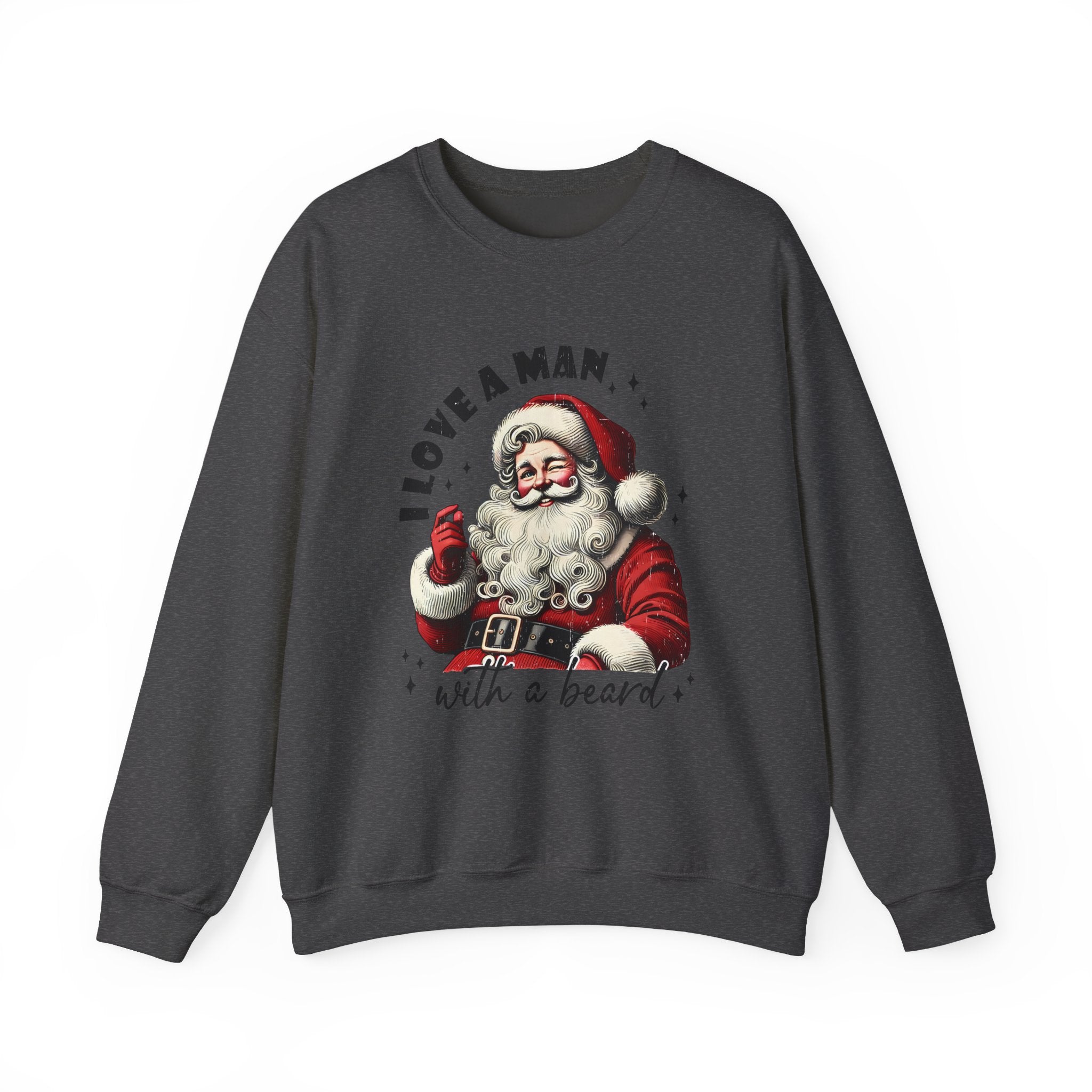 Retro Santa sweatshirt, Old school Santa, Sarcastic Santa by PopCultureByDesign36