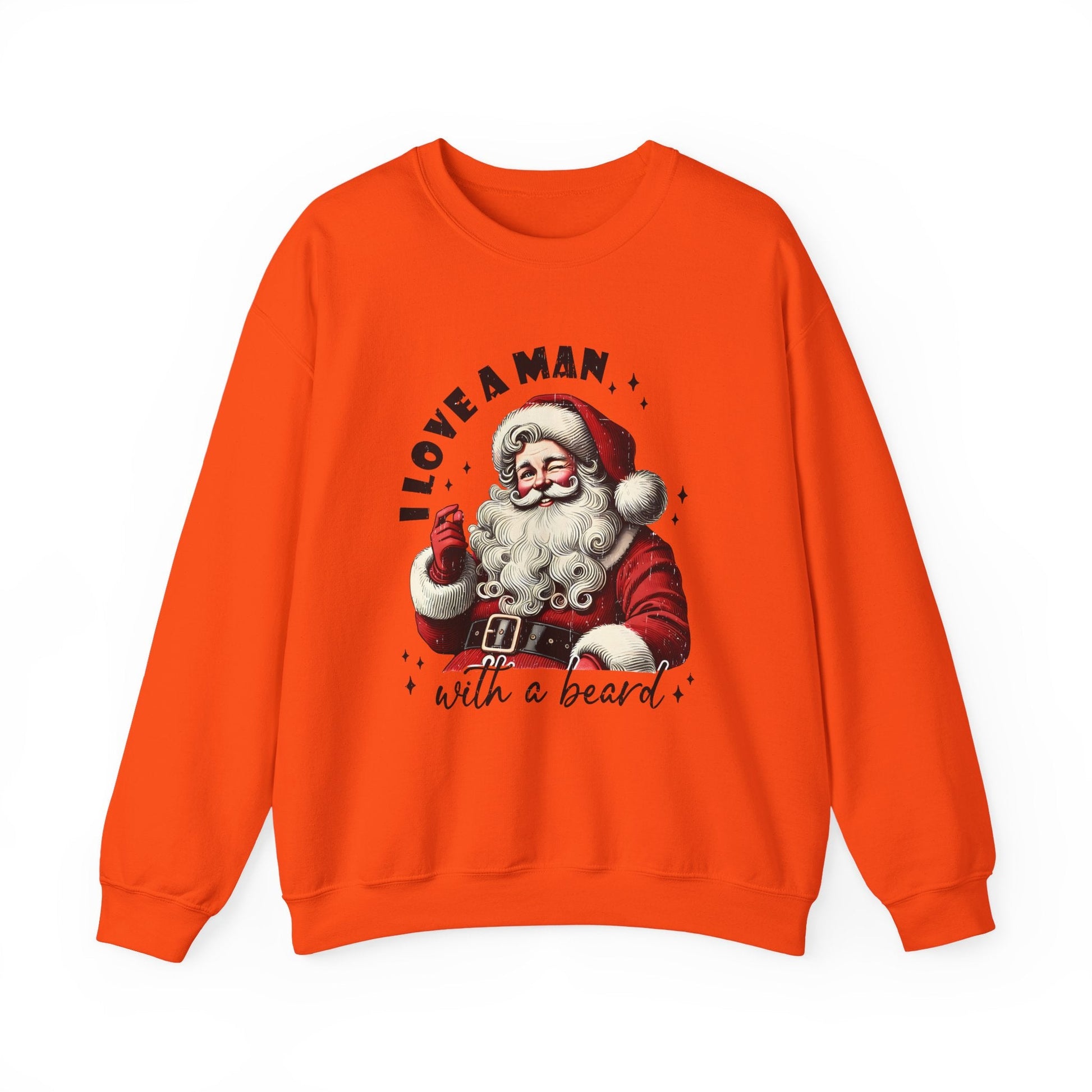 Retro Santa sweatshirt, Old school Santa, Sarcastic Santa - Popbydesign