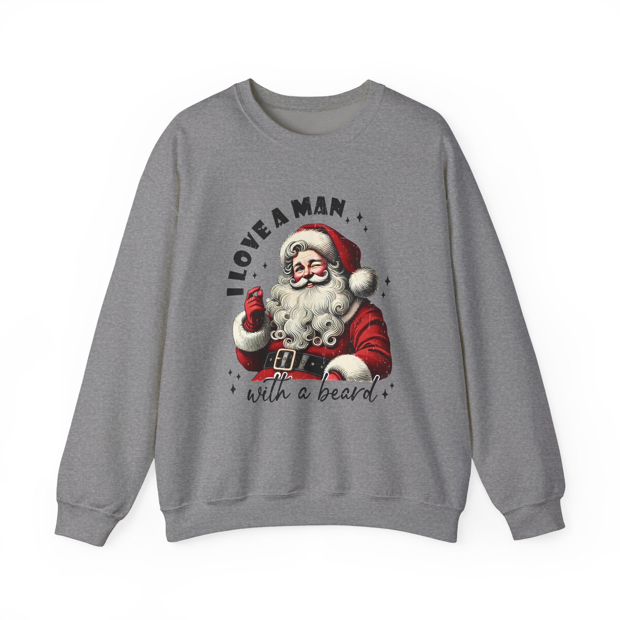 Retro Santa sweatshirt, Old school Santa, Sarcastic Santa by PopCultureByDesign36