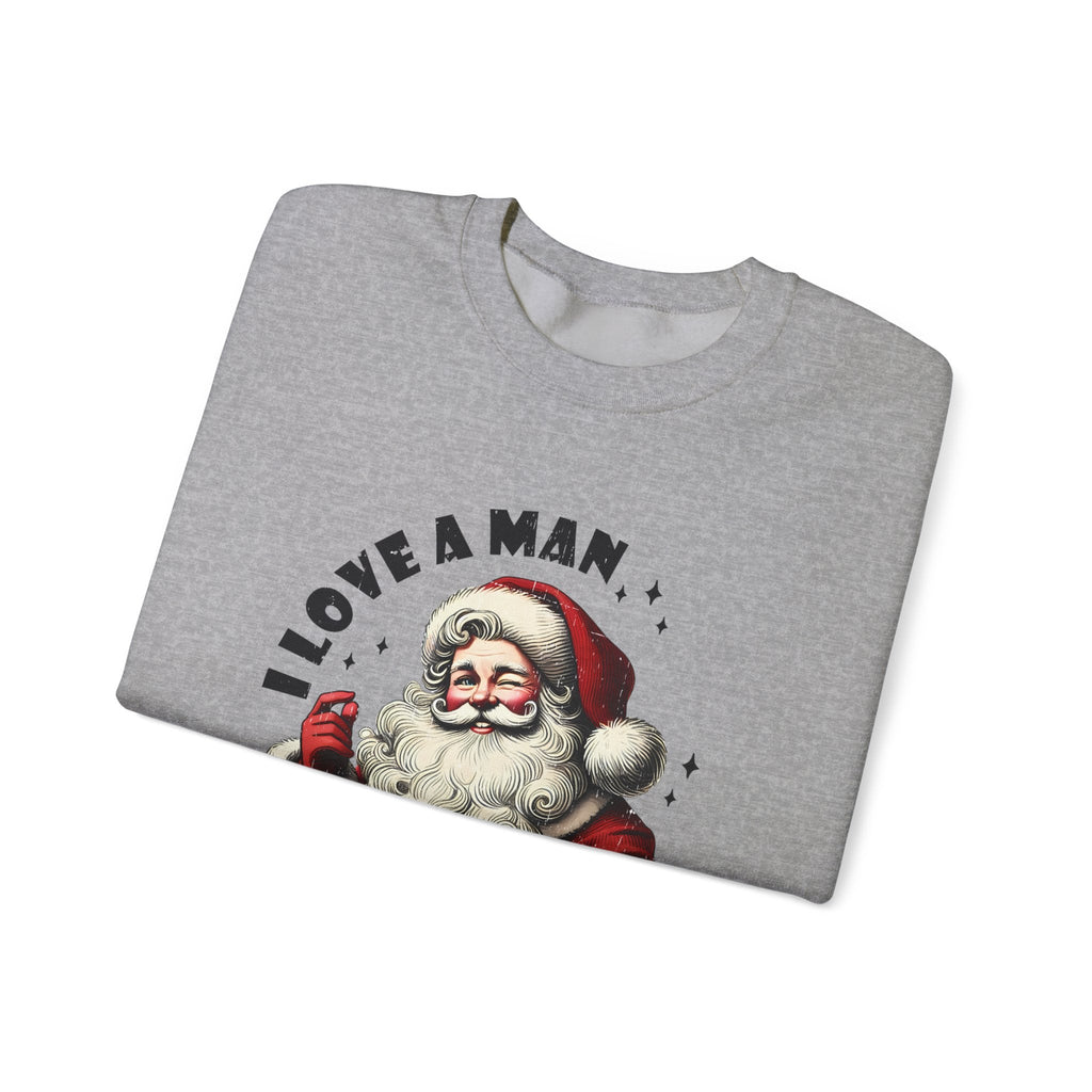 Retro Santa sweatshirt, Old school Santa, Sarcastic Santa by PopCultureByDesign36