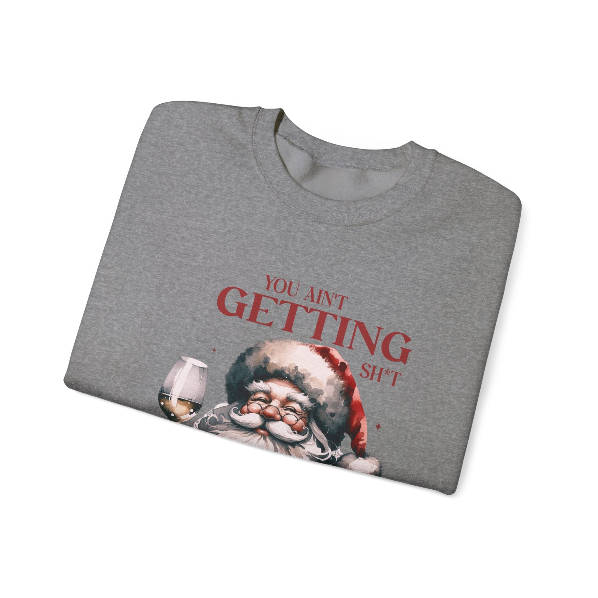 Retro Santa sweatshirt, Santa Inspired, Santa sweatshirt by PopCultureByDesign36