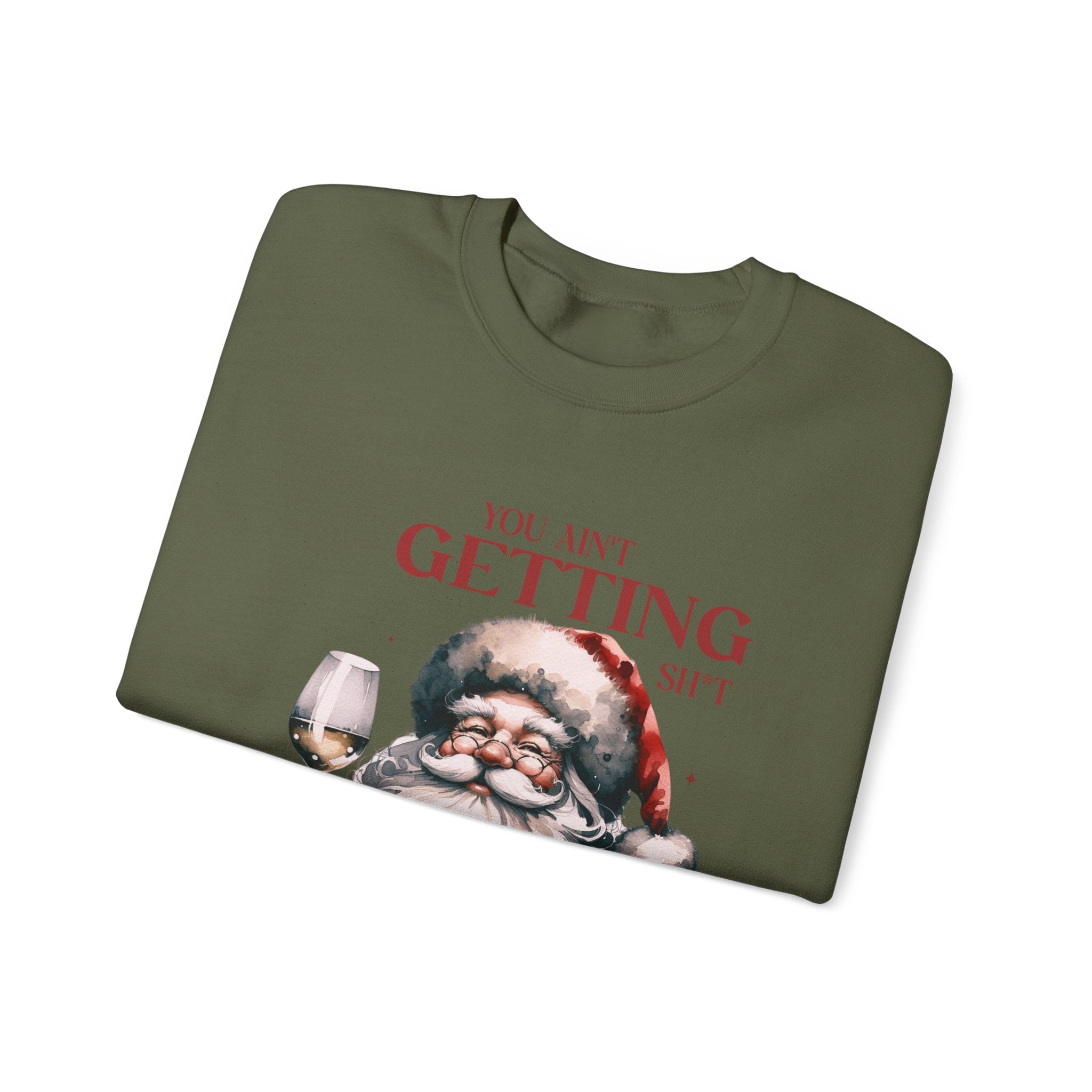 Retro Santa sweatshirt, Santa Inspired, Santa sweatshirt by PopCultureByDesign36