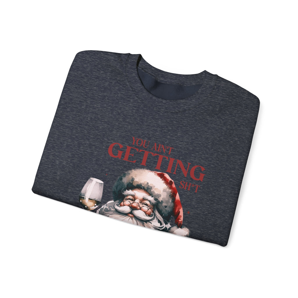 Retro Santa sweatshirt, Santa Inspired, Santa sweatshirt by PopCultureByDesign36