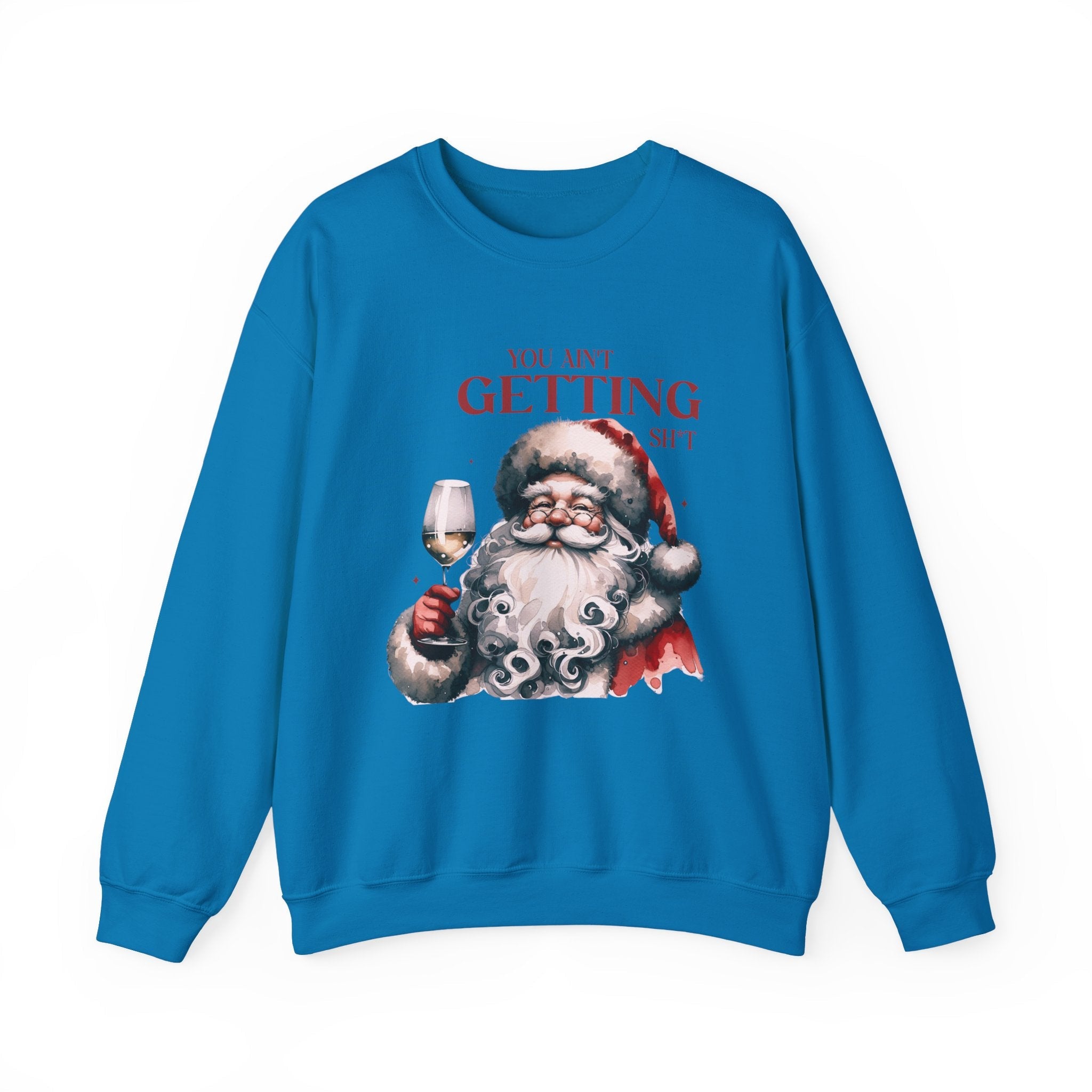 Retro Santa sweatshirt, Santa Inspired, Santa sweatshirt by PopCultureByDesign36