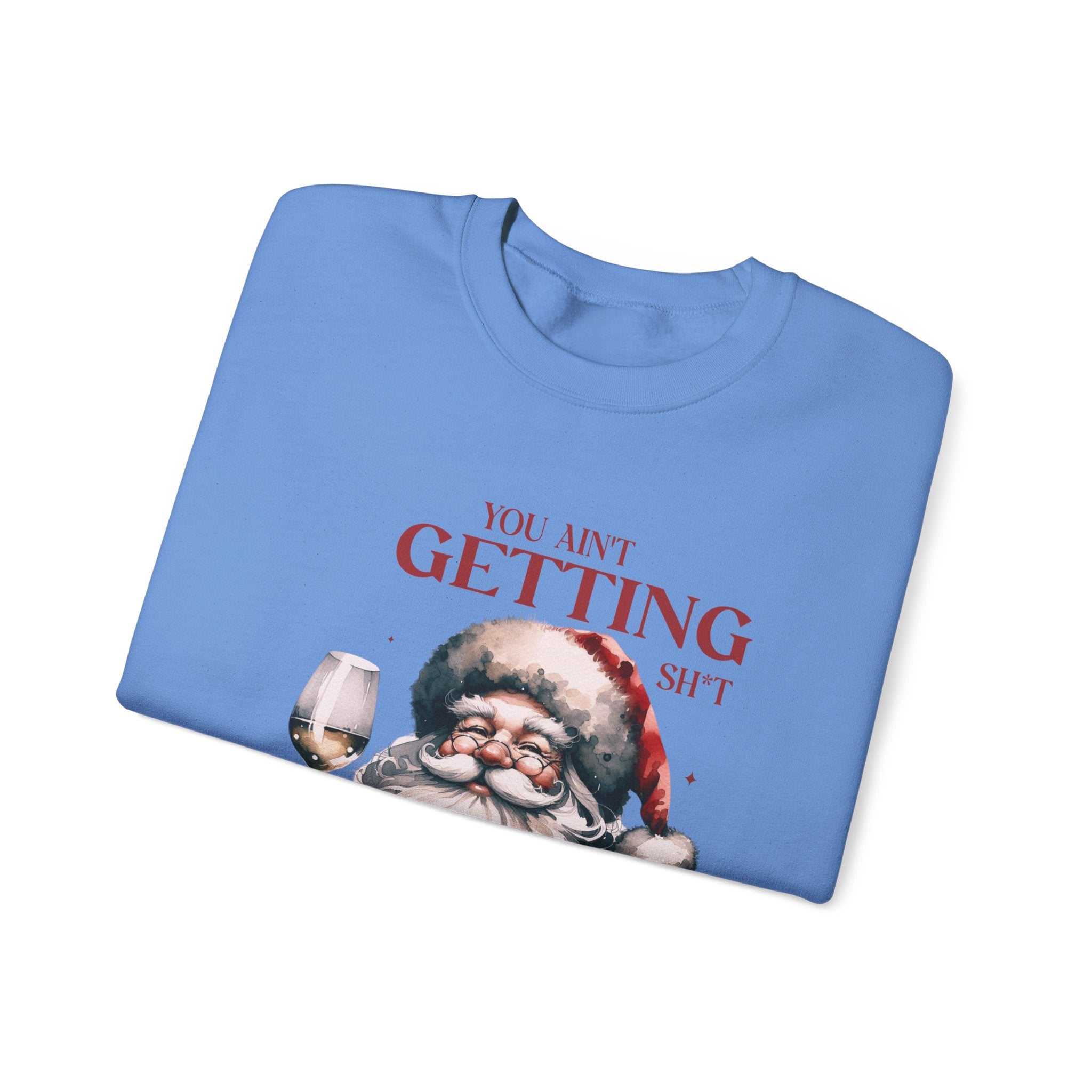 Retro Santa sweatshirt, Santa Inspired, Santa sweatshirt by PopCultureByDesign36