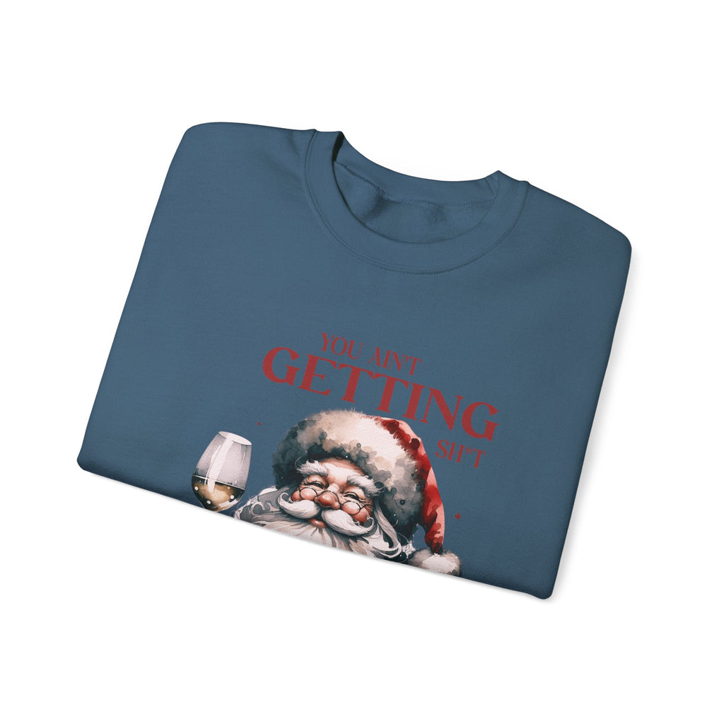 Retro Santa sweatshirt, Santa Inspired, Santa sweatshirt by PopCultureByDesign36