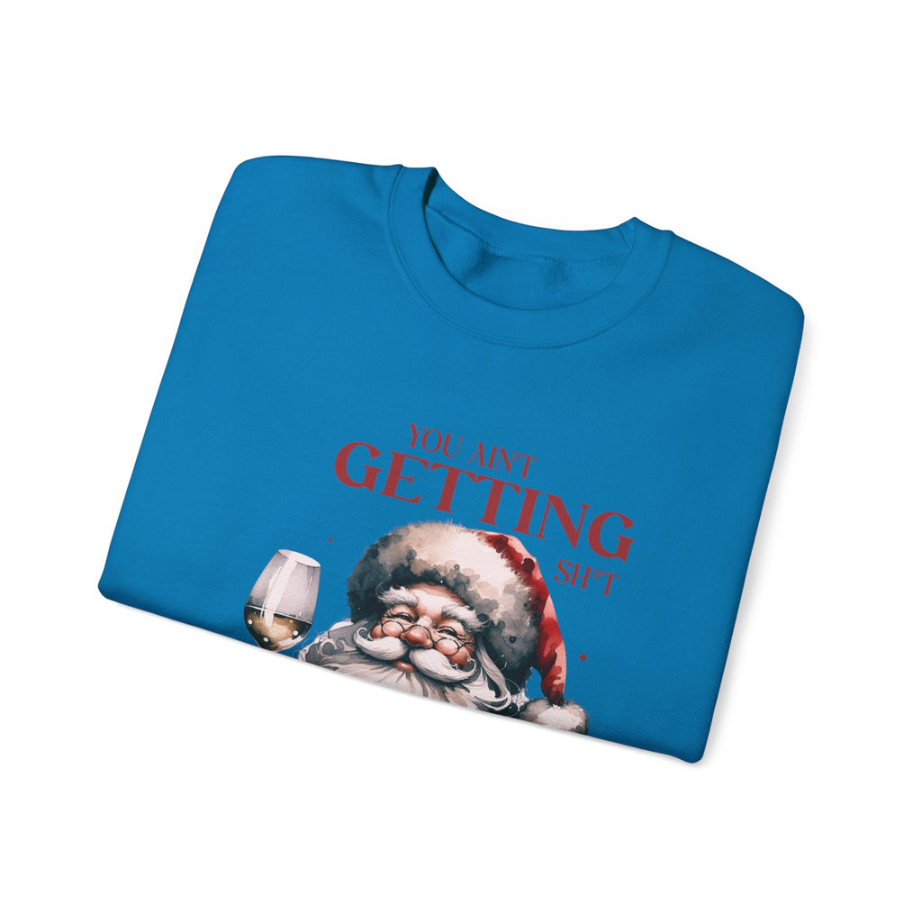 Retro Santa sweatshirt, Santa Inspired, Santa sweatshirt by PopCultureByDesign36