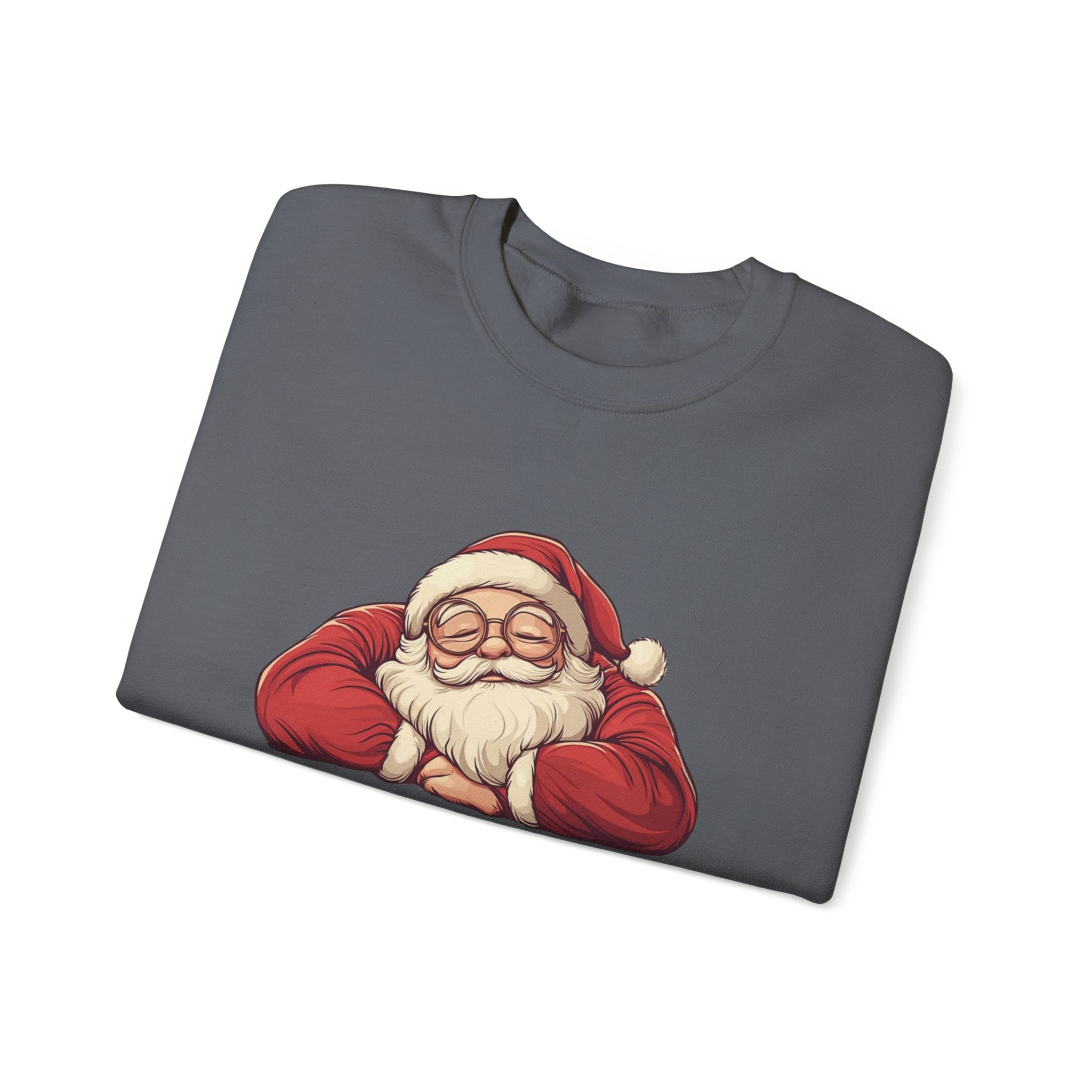 Retro Santa Sweatshirt, Vintage Santa Sweatshirt,Retro Christmas Santa by PopCultureByDesign36
