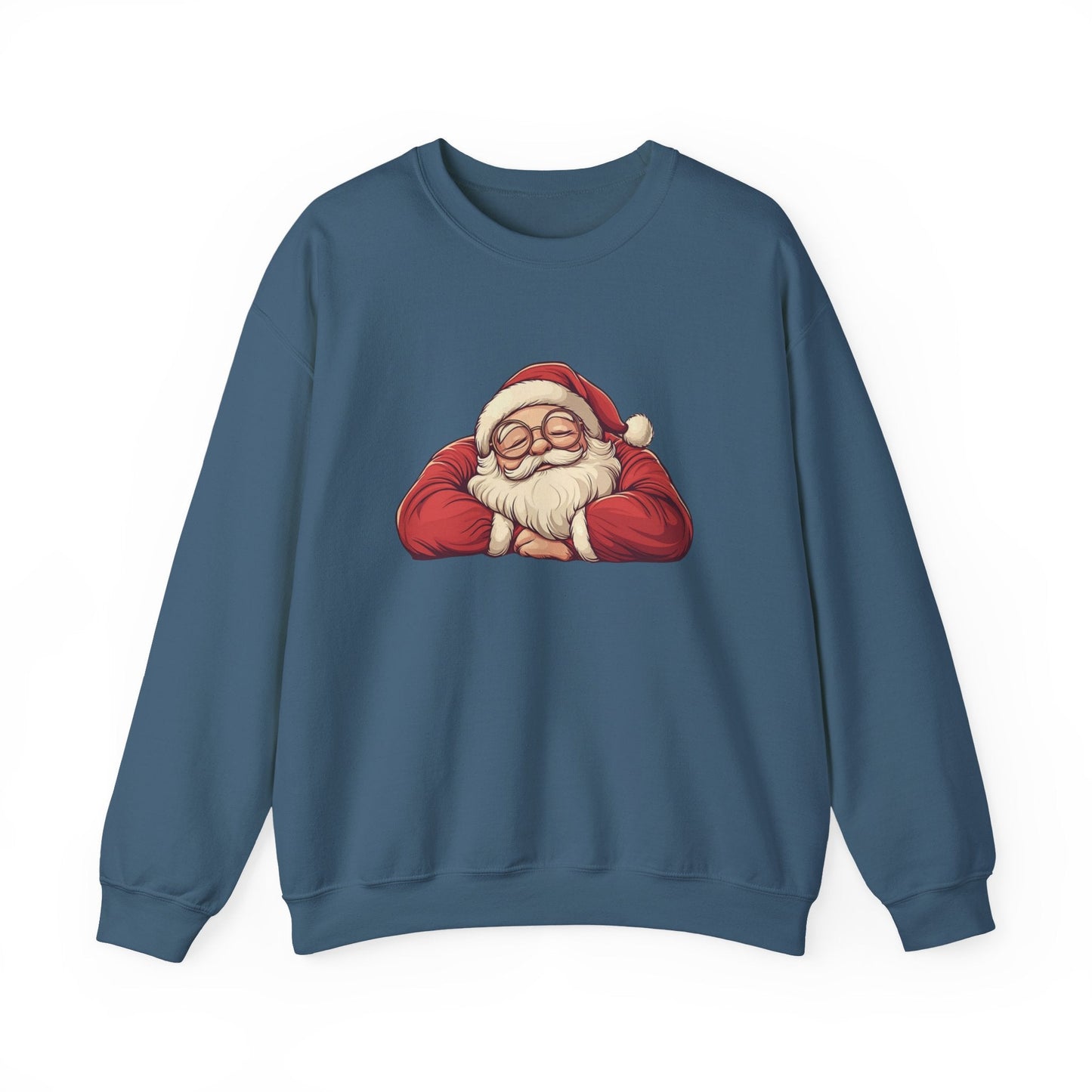 Retro Santa Sweatshirt, Vintage Santa Sweatshirt,Retro Christmas Santa - Popbydesign